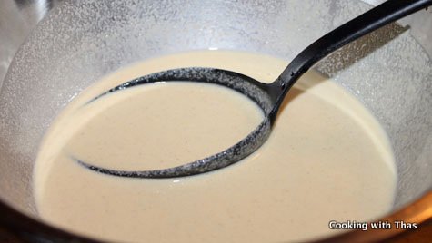 pancake batter