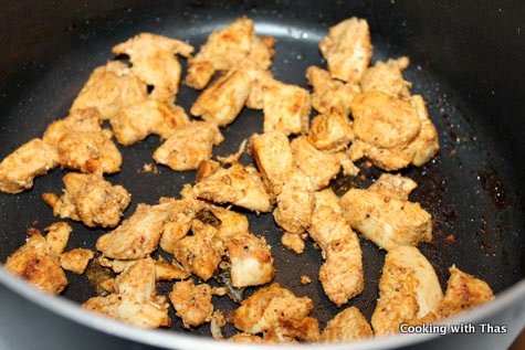 cooked chicken