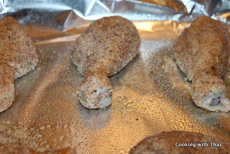making baked parmesan chicken