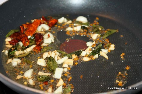 making mango-pickle
