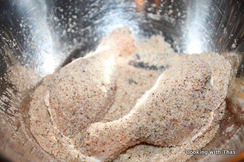 making parmesan chicken