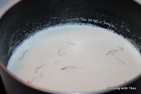 making pasta-pudding
