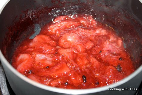 maple strawberry syrup