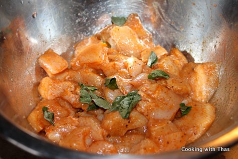marinated chicken