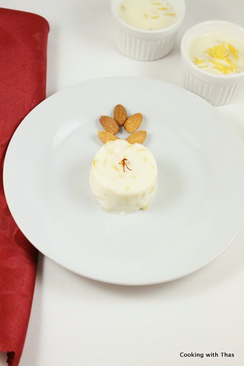 saffron pasta pudding
