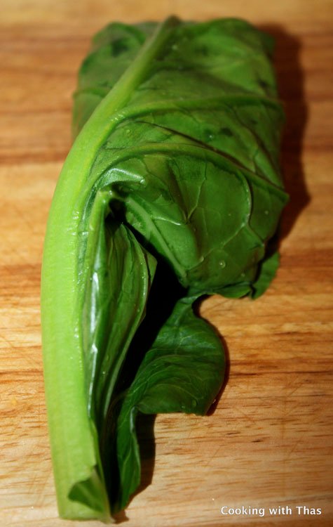 stuffed collard green