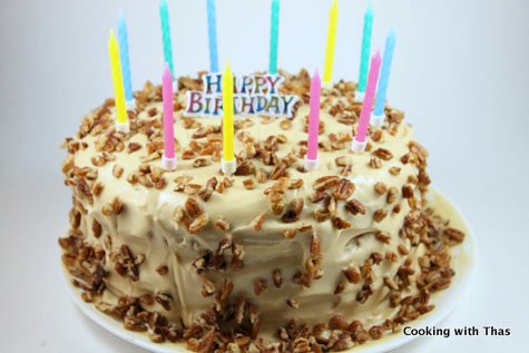 Butterscotch-cake