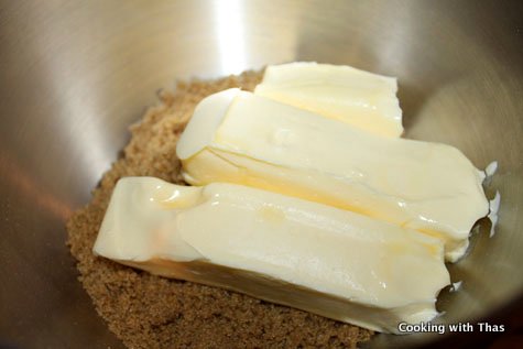butter and brown sugar