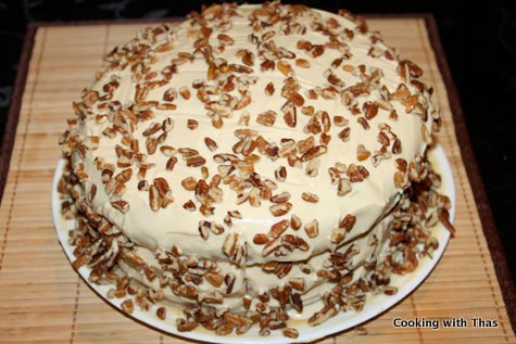 butterscotch pecan cake