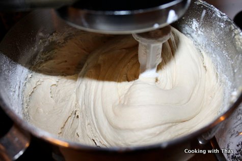 making cake