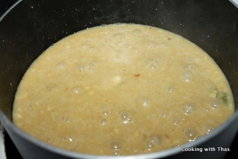 making rice pasta payasam