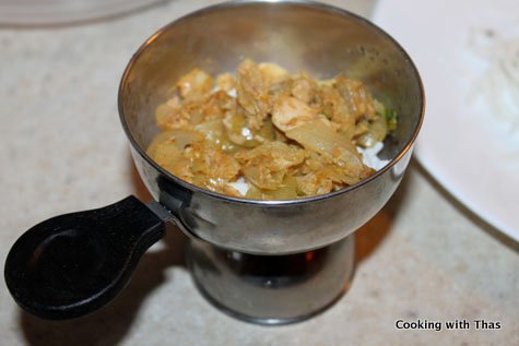 layering tuna roast