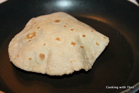 making-chapati