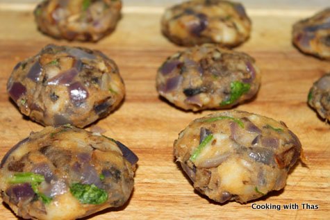 mushroom patties
