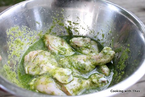 marinated drumsticks