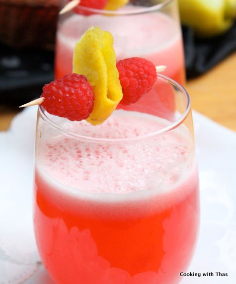 raspberry lemon juice