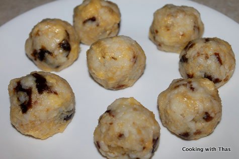 rice flakes-balls