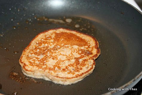 making pancake