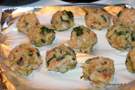 baking chicken balls