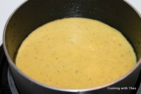 bread-egg mixture