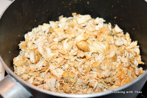 cooked chicken