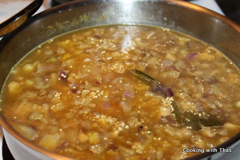 cooking quinoa