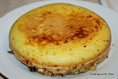 gluten free chicken-egg cake