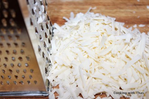 grated cheese
