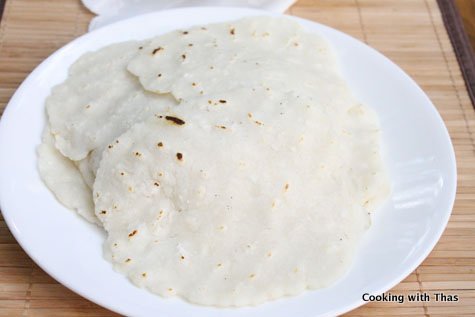 Orotti or rice roti
