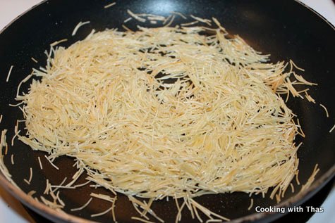 roasted vermicelli