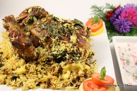 Whole Chicken Biryani