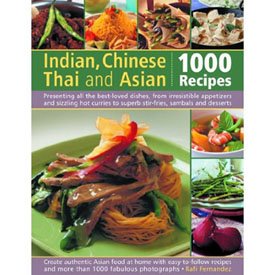 Indian, Chinese, Thai and Asian - 1000 Recipes Book Review by Cooking with Thas