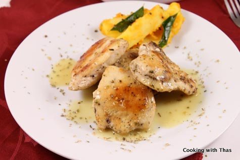 chicken in creamy mustard sauce