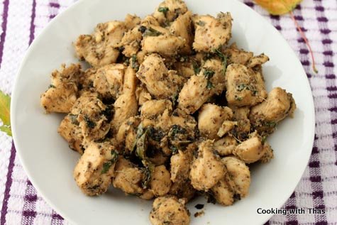Pepper cumin chicken
