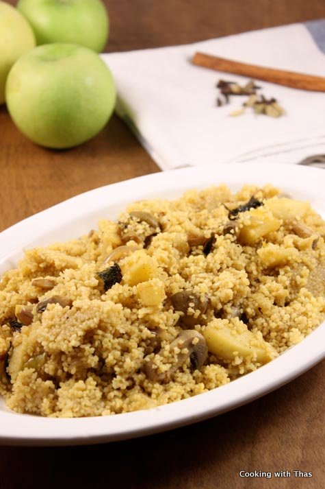 Apple-couscous