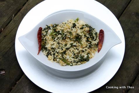 Kale Egg Rice
