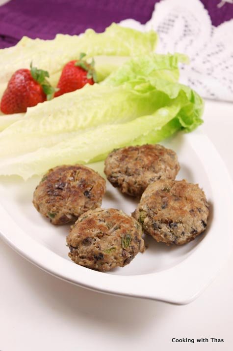 Ground beef patties