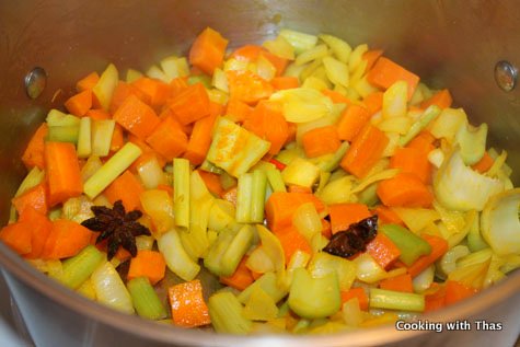 Lemongrass and ginger braised Chicken