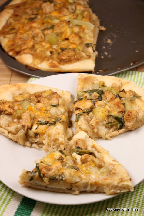 Asian Style Pizza
