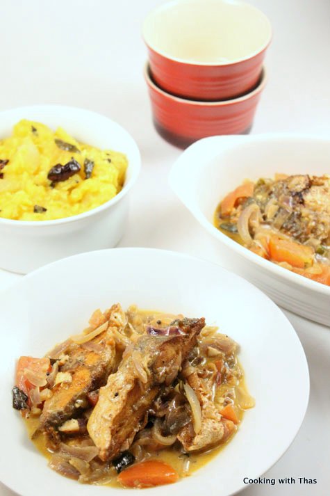 Fish in coconut milk
