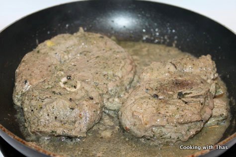making mint lamb