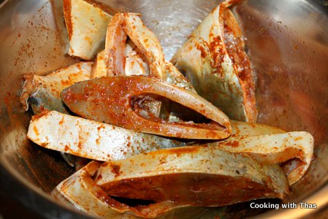 marinated fish