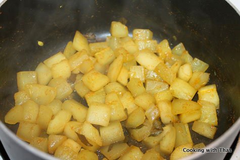 cooked cucumber