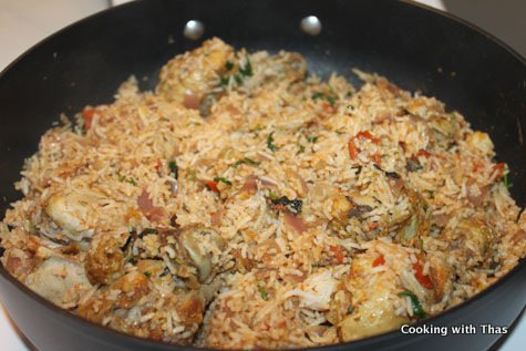 making biryani in a hurry