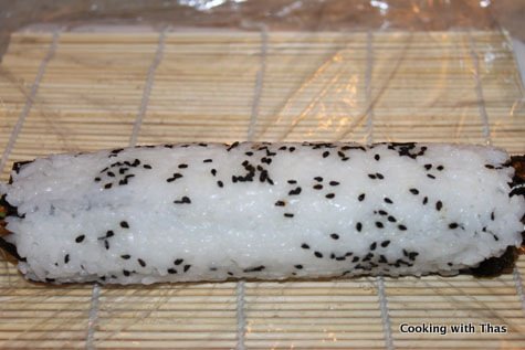 making sushi