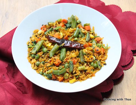 riceflakes-stir fry