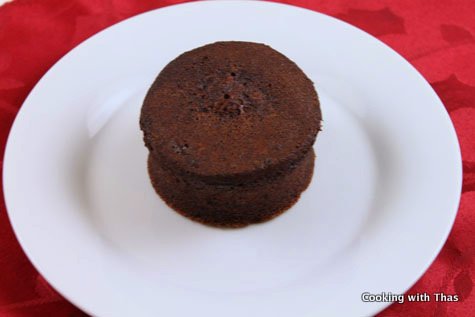 4 minute microwaved chocolate cake