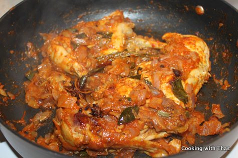 making chicken leg roast