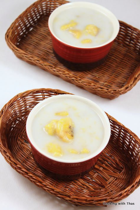 plantain-in coconut milk