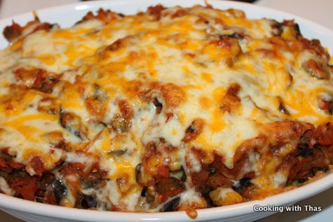 baked polenta lasagna